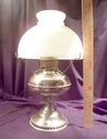 Antique Marked Rayo Oil Lamp Converted to Electric