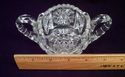 Antique American Brilliant Period Cut Crystal Crea