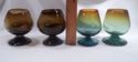 Collection 16 Pieces Hand-Made Studio Goblets, Bra