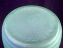 Rare Anchor Hocking Satinized Depression Vaseline 