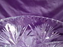 Cut Crystal Vase, American Brilliant Period, Antiq