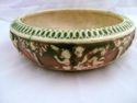 Antique Roseville Donatello Low Bowl, Pottery Circ