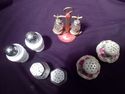 Collection of four sets of Vintage salt and pepper