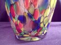 Large Hand-Blown Tarnowiec marked Polish Glass Vas