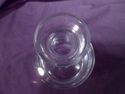 Vintage Crystal Decanter w/Stopper, Minimalist Des