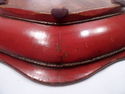 Chinese Octagonal Red Lacquered Wood Bowl, Kwan Te