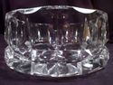 Large Heavy European Cut Crystal Bowl, Over 5 Lbs,