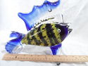 Large Murano Fish Figurine, Art Glass, Mutli-Color