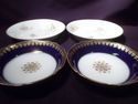 Two Pairs Of Vintage Limoges Porcelain Bowls, Havi