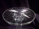 Rare American Brilliant Period Cut Crystal Footed 