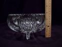 Vintage Footed Cut Crystal Bowl Pinwheels, Buzzsta