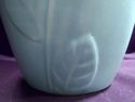 Large Monmouth Handled Vase, Robins Egg Blue Satin