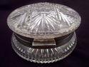 Large Pairpoint Crystal Dresser Box, American Bril