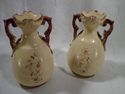 Pair of 19th Century Victorian Porcelain Art Vases