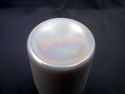 Opalescent Glass Perfume Atomizer with Iridescent 