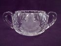 Antique American Brilliant Period Cut Crystal Crea