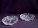 Two American Brilliant Period Cut Crystal Dishes, 