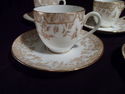 Set of Six Demitasse Cups, Saucers,  T & V Limoges