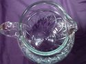 Large Handmade Cut Crystal Pitcher, Beautiful Shap