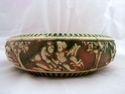 Antique Roseville Donatello Low Bowl, Pottery Circ