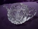 American Brilliant Period Creamer, Clear Heavy Thi