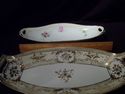 Two Nippon Dishes, C 1900, Hand-painted, Florals, 