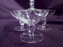 Set of Four Palate Cleansers or Sherbet Dishes, Or