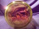 Circa 1950 Vase, Amberina Large Art Glass, Hand-Bl