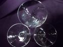 Collection of Three Martini Glasses