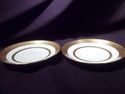 Pair Of Rare Shelley Saucers Marked Castle China-E