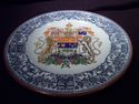 Canada Coat Of Arms Commemorative Plate Marked Dom