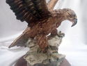 Giuseppe Armani Capodimonte Golden Eagle, Signed, 