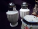 Collection of four sets of Vintage salt and pepper