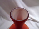 Very Rare Wheeling Satin Peachblow Art Glass Vase,