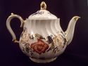 Vintage Sadler Teapot, 2770, Hand-Painted, Marked,