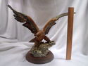 Giuseppe Armani Capodimonte Golden Eagle, Signed, 