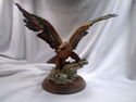 Giuseppe Armani Capodimonte Golden Eagle, Signed, 