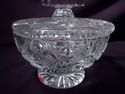 American Brilliant Period Cut Crystal Covered, Foo