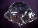 Marked Kristaluxus Crystal Owl, Over 8 1/2 Lbs, Cl