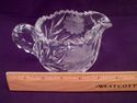 Antique American Brilliant Period Cut Crystal Crea