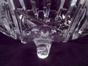 Huge Cut Crystal Three-Footed Bowl, Over 7 1/2 Lbs