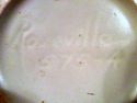 Roseville Donatello Blanc Jardiniere, Flower Pot, 