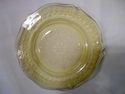 Collection of Four Depression Glass Plates, Green 