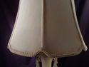 Large Table Lamp, Ormolu Base, Classic Style, Beig