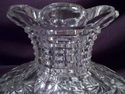 Heavy Vase, American Brilliant Period, Cut Crystal