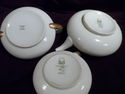 Tea Set, Limoges, Teapot, Sugar, Creamer, Porcelai