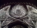 Large Rare American Brilliant Period Cut Crystal C