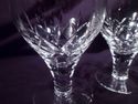 Set Of 4 Marked Stuart English Cut Crystal Water, 