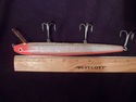 Large Vintage Fishing Lure in Box, Heddon Wood 994