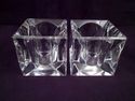 Pair of Crystal Ashtrays, Drink Holders, Coasters,